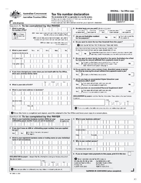 Tax declarations and data privacy .